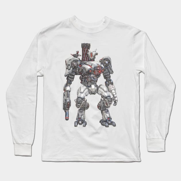 Overwatch Bastion Long Sleeve T-Shirt by Green_Shirts